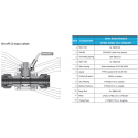 3-piece High Pressure Ball Valves - BV6 Series